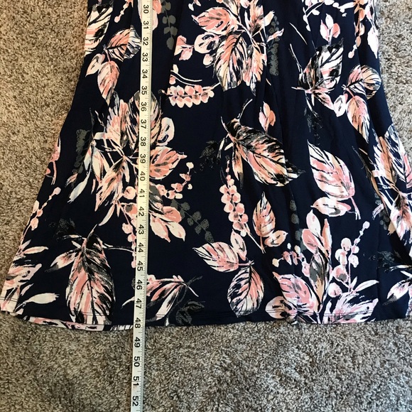 Flutter And Kick Flower Maxi Maternity Dress L - Picture 6 of 6